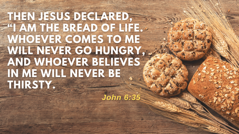 John 6:1-71  – He Must Become Greater: Bread of Life