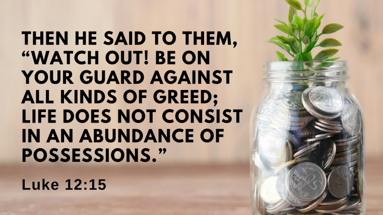 Luke 12:13-21  – On the Road: Wealth