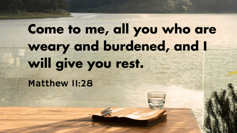 Genesis 2:1-3; Matthew 11:28-30 – Beginnings: Rest