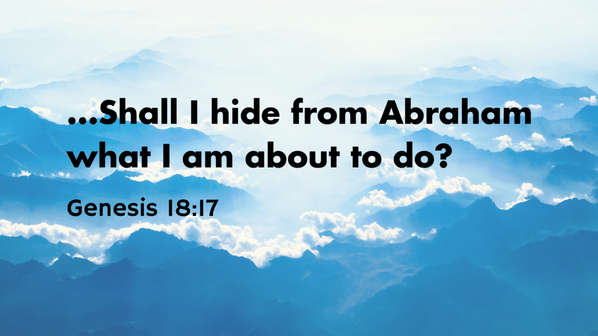 Genesis 18:1-33 – Abraham: An Invitation