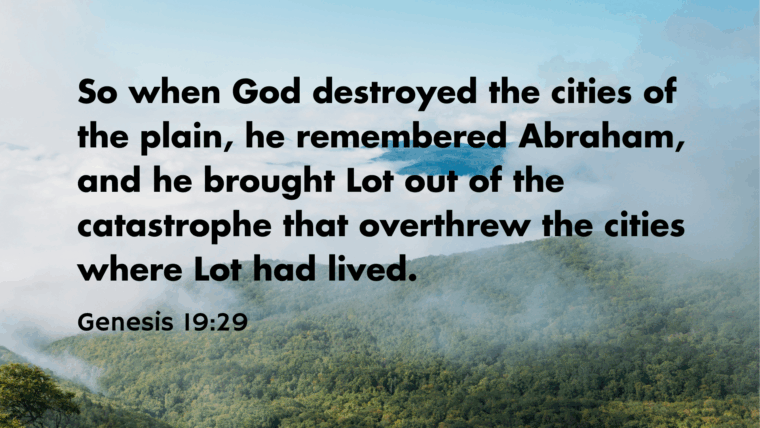 Genesis 19:1-29 – Abraham: Judgment 