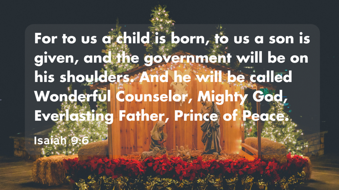 Isaiah 9:1-7, Matthew 1:1 – Gifts of Christmas: New King