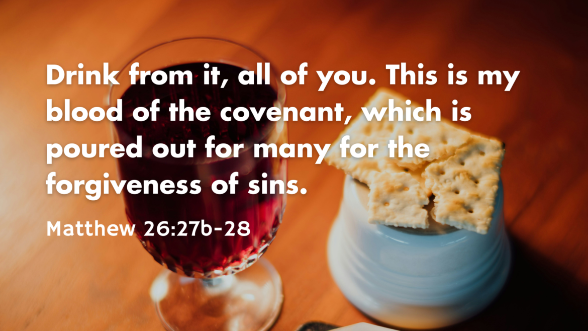 Matthew 26:14-35 – The King’s Last Meal
