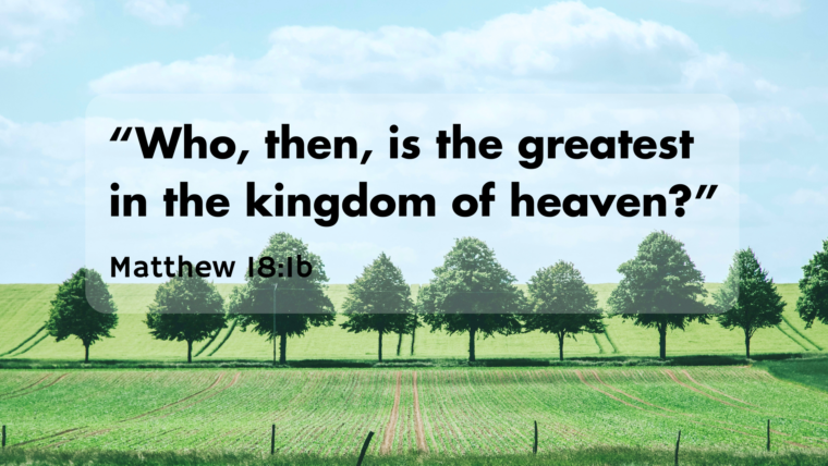Matthew 18:1-14 – Upside Down Kingdom: The Little Ones