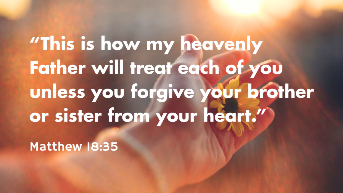 Matthew 18:15-35 – Upside Down Kingdom: Master Class On Forgiveness 